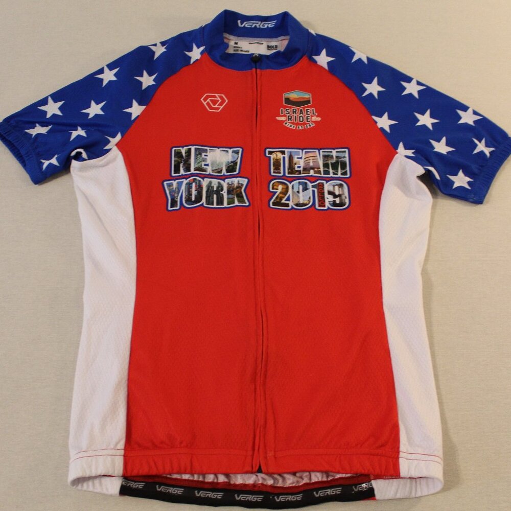 Womens VERGE Size Medium Cycling Bike Jersey